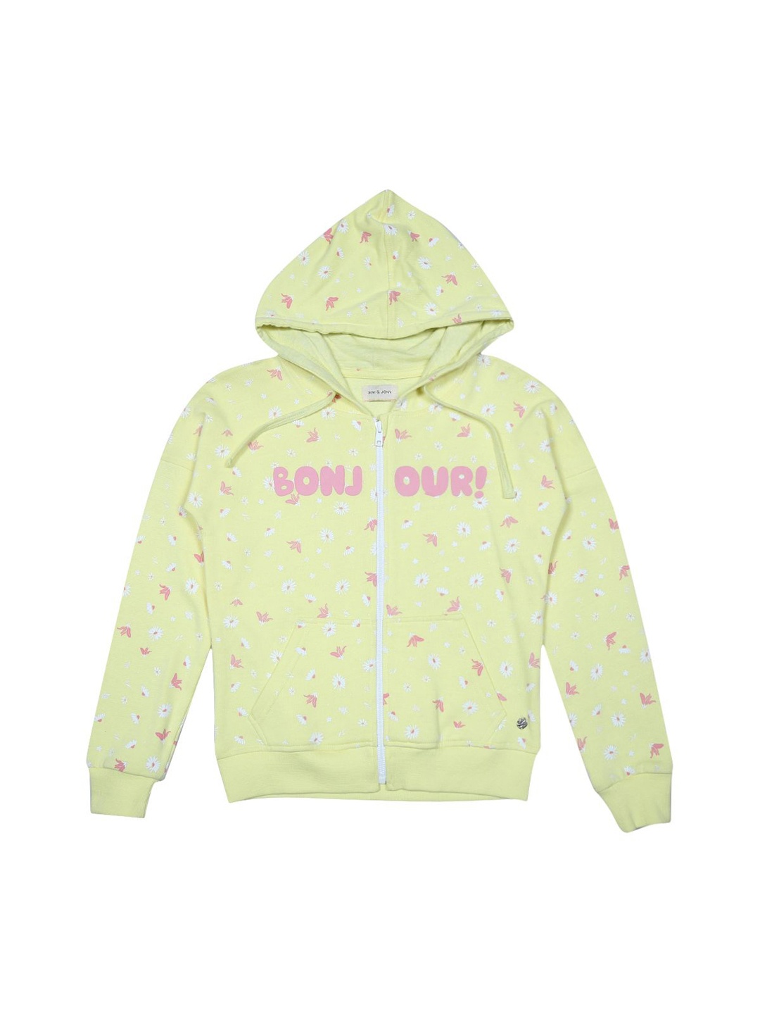 

Gini and Jony Girls F Printed Sweatshirts, Yellow