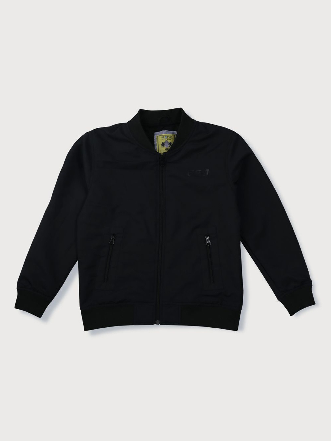 

Gini and Jony Boys Sporty Jacket, Black