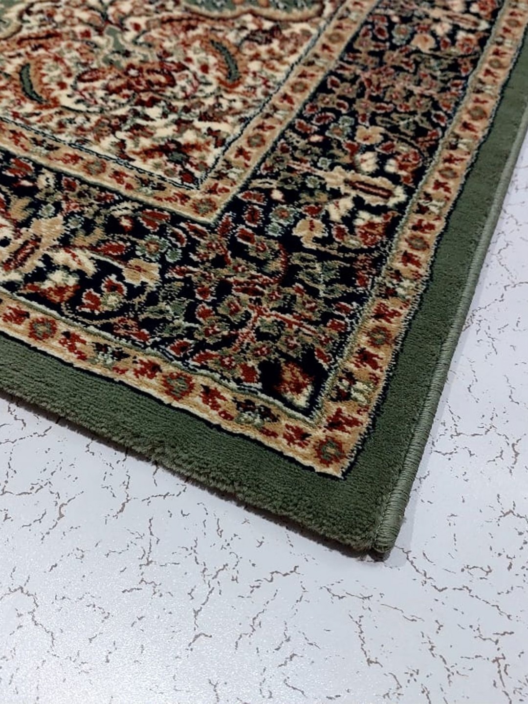 

Carpet Decore Green Ethnic Motifs Nylon Carpets