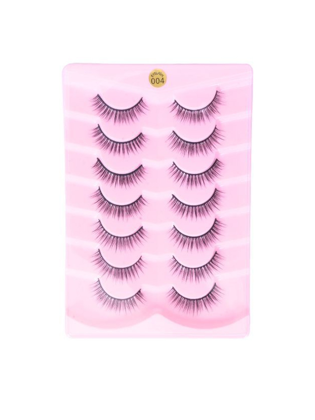 

Makeup By Siti Set of 7 LuxuriousLash 3D Natural False Eyelashes - Black
