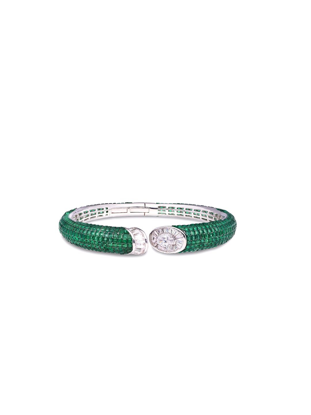

MISS JO Twilight 92.5 Sterling Silver Rhodium-Plated Wraparound Bracelet