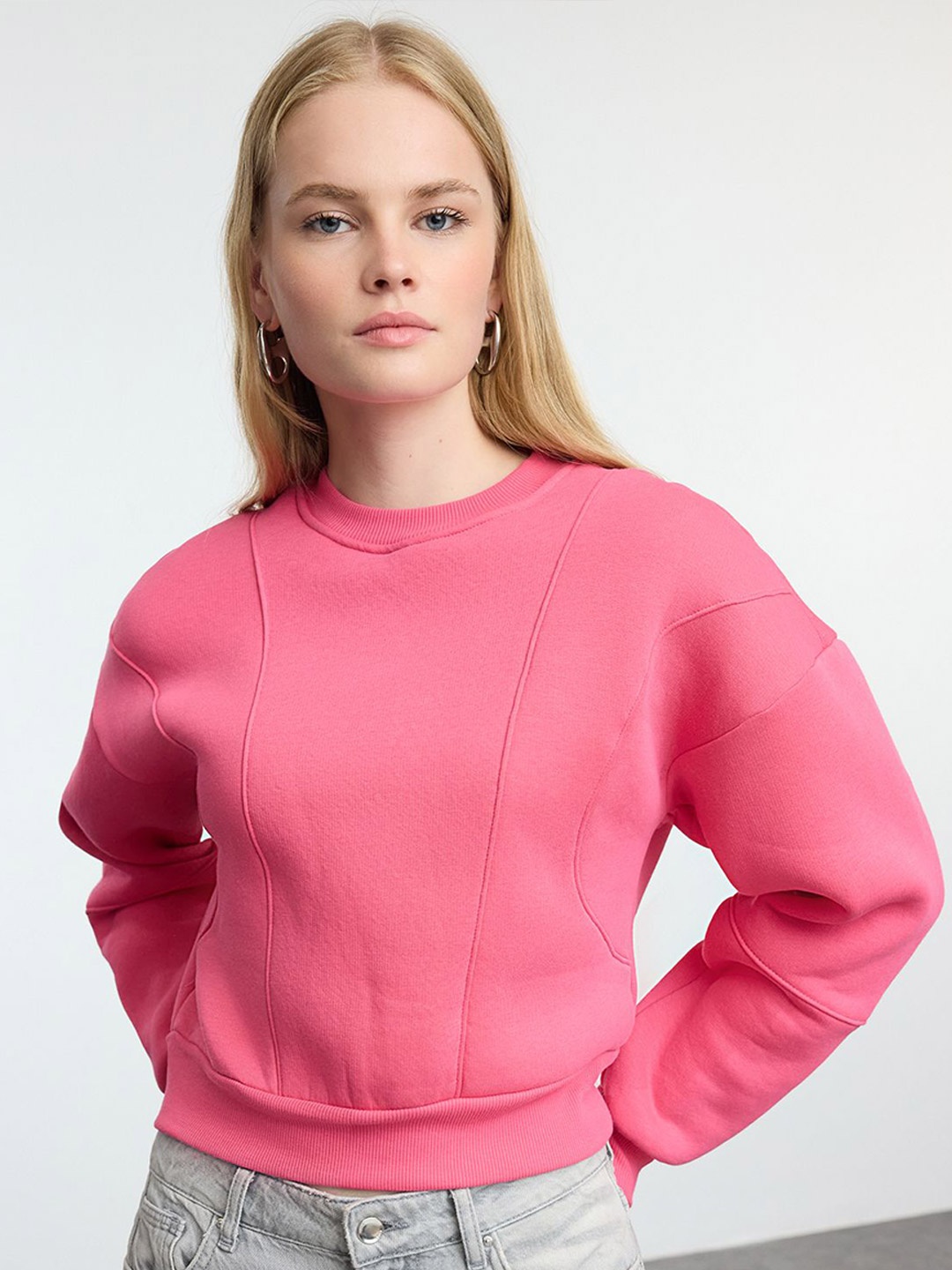 

Trendyol Women Sweatshirt, Na