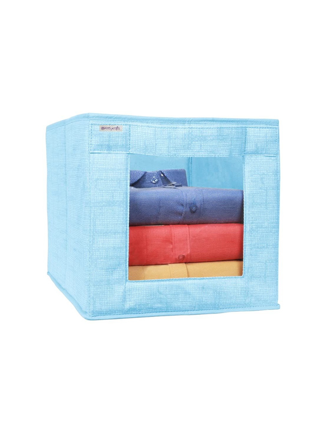 

prettykrafts Blue 2 Pieces Reusable Multi-Utility Organisers