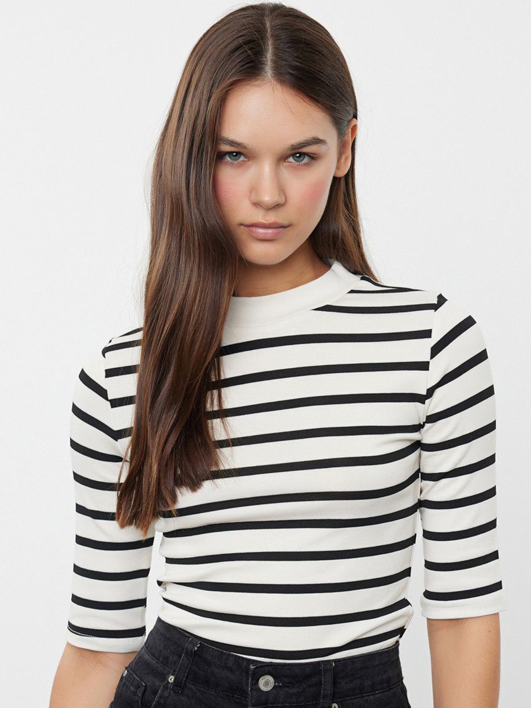 

Trendyol Striped Top, Na