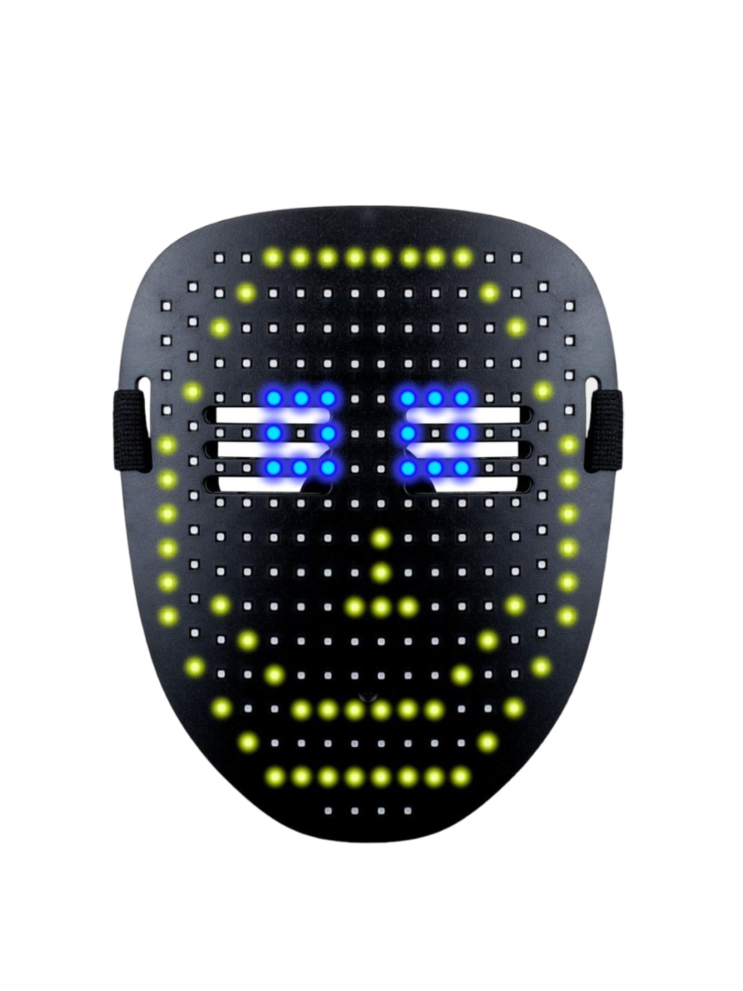 

Hookaba Gleam Tint Unisex LED Party Halloween Live Concert Mask, Black