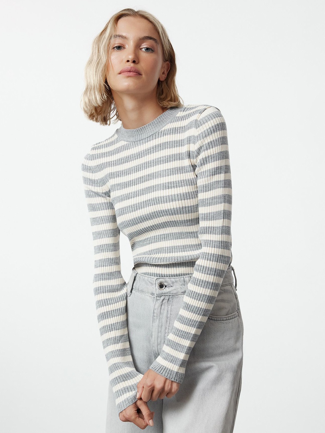 

Trendyol Striped Top, Na