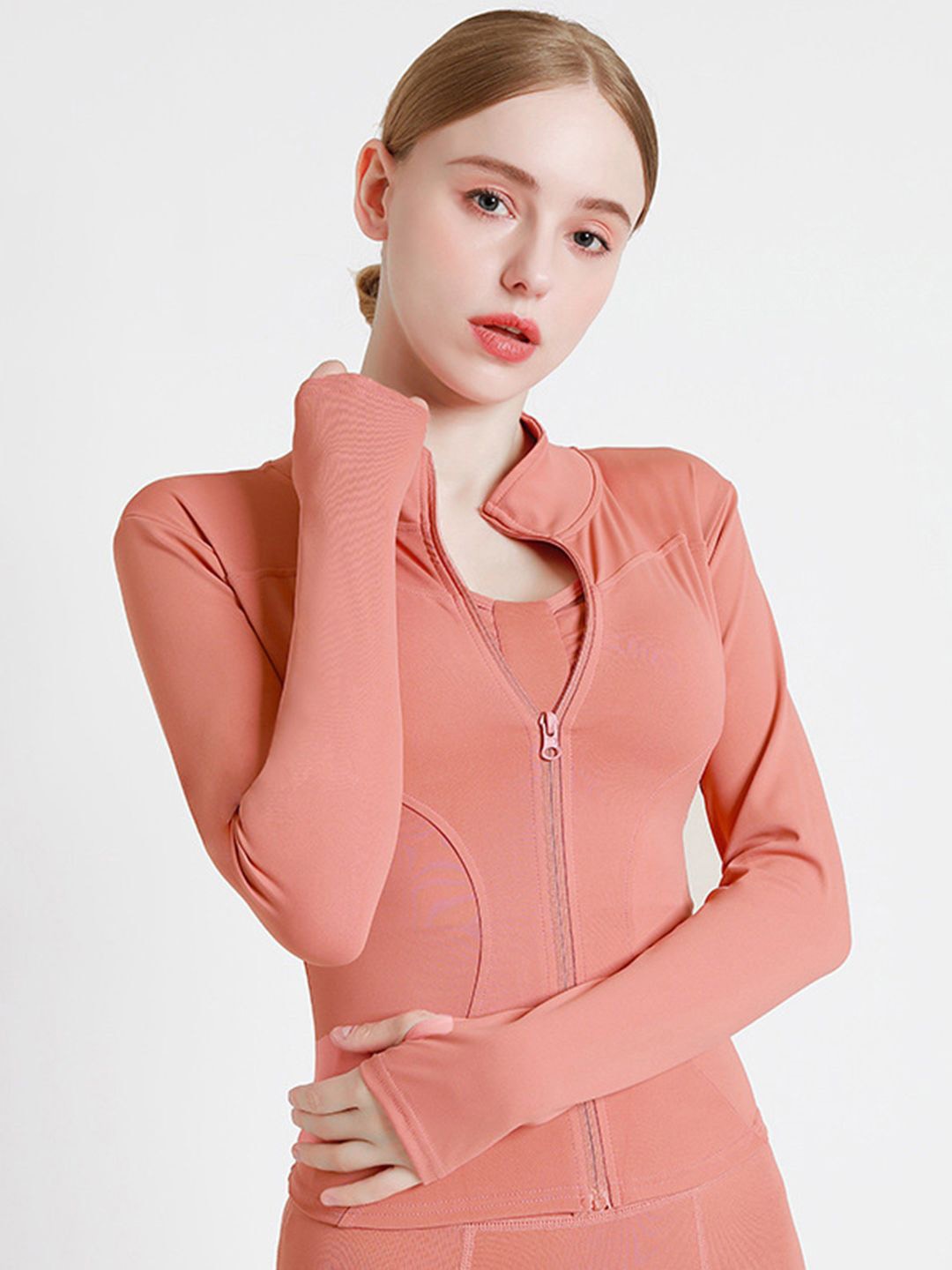 

StyleCast Women Sporty Jacket, Peach