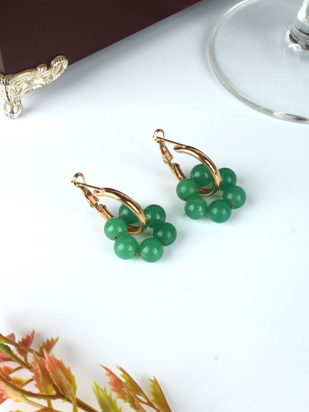 

KPOP Contemporary Drop Earrings, Gold