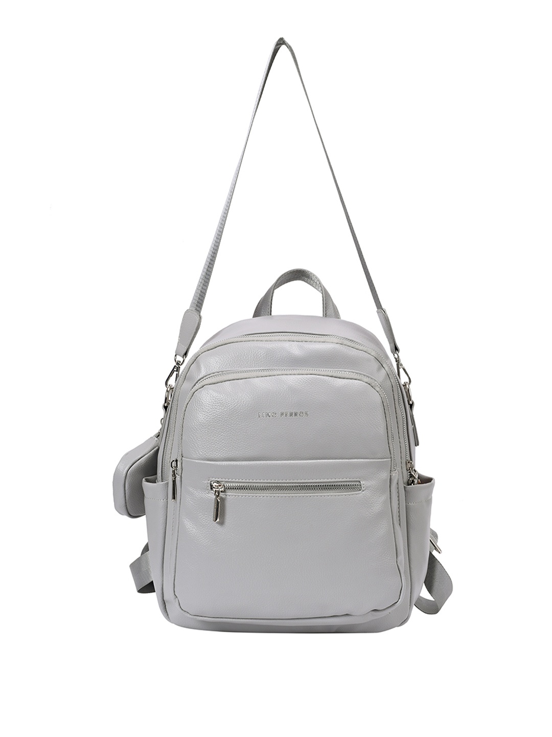 

Lino Perros Women Backpack With Pouch, Grey