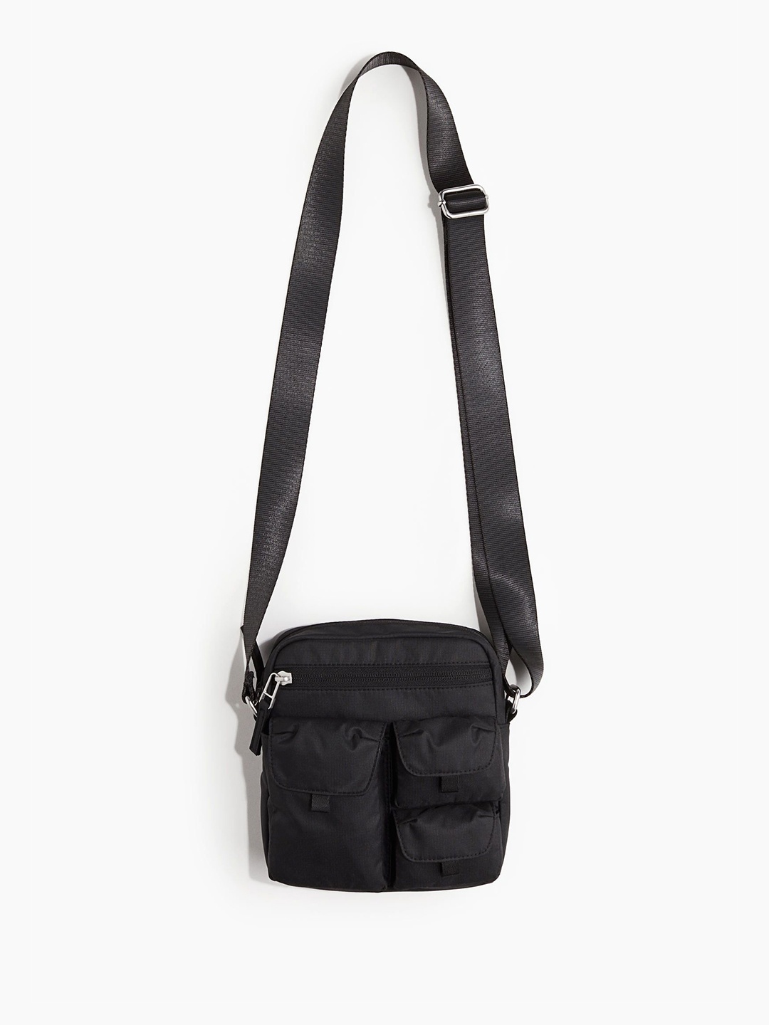 

H&M Men Small Shoulder Bag, Black