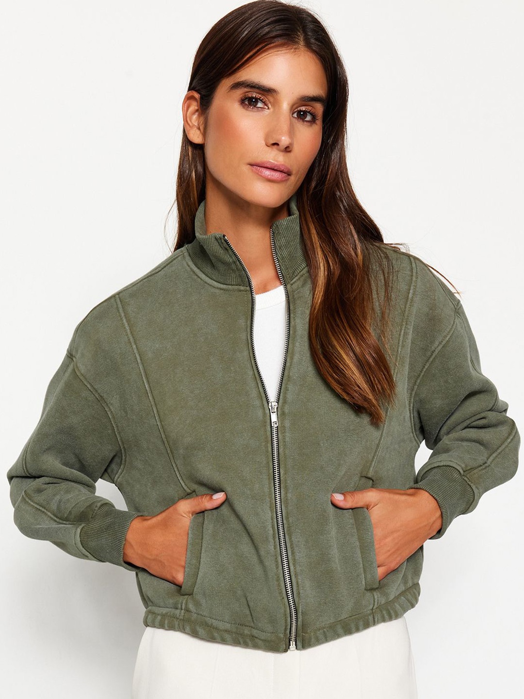 

Trendyol Women Sweatshirt, Na