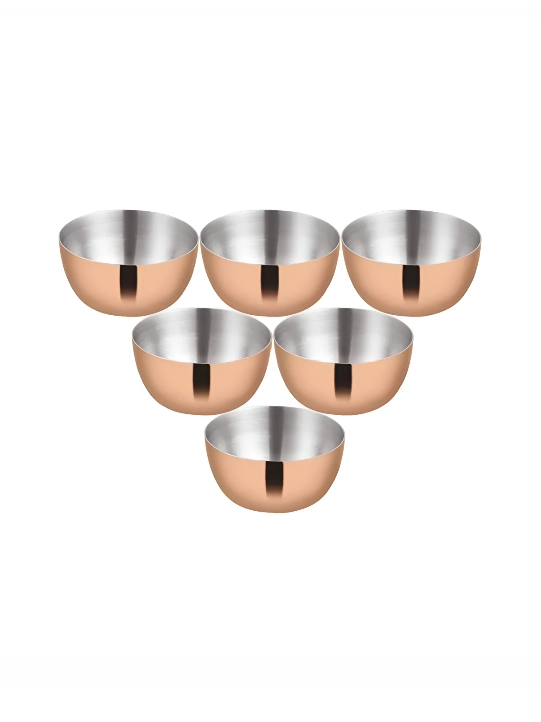 

Shri & Sam Silver Toned 6 Pieces Stainless Steel Bowls