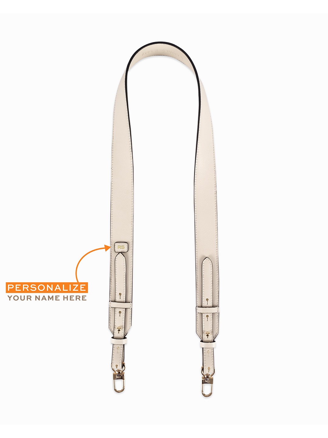 

HIE Leather Sling Bag, White