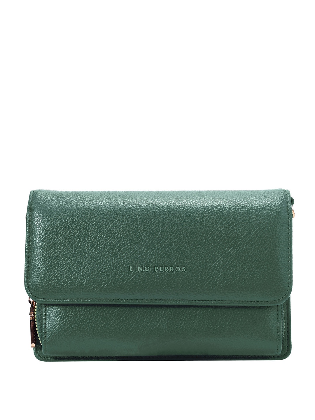 

Lino Perros Structured Sling Bag, Green