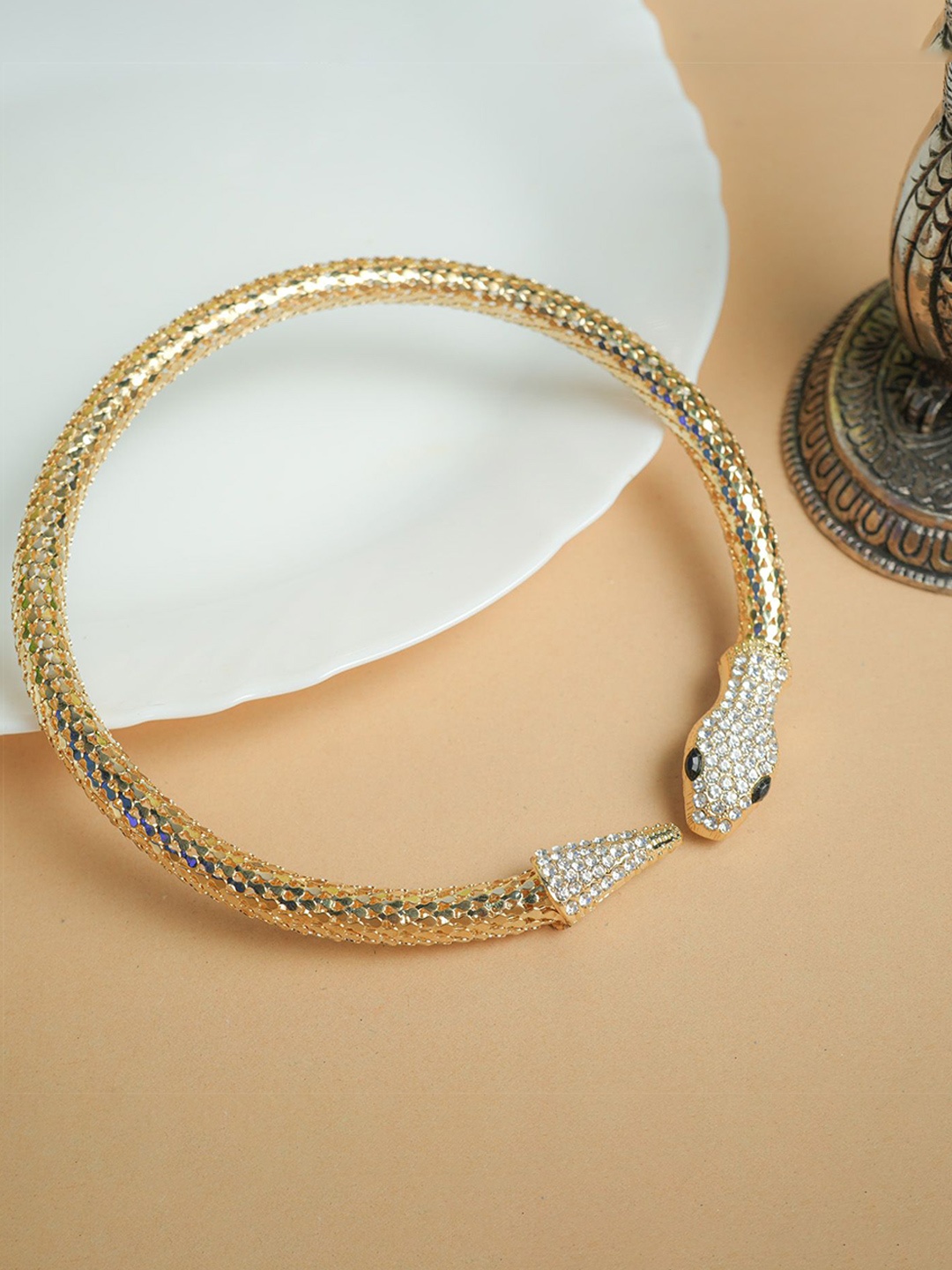 

VIRAASI Gold Plated Choker Necklace