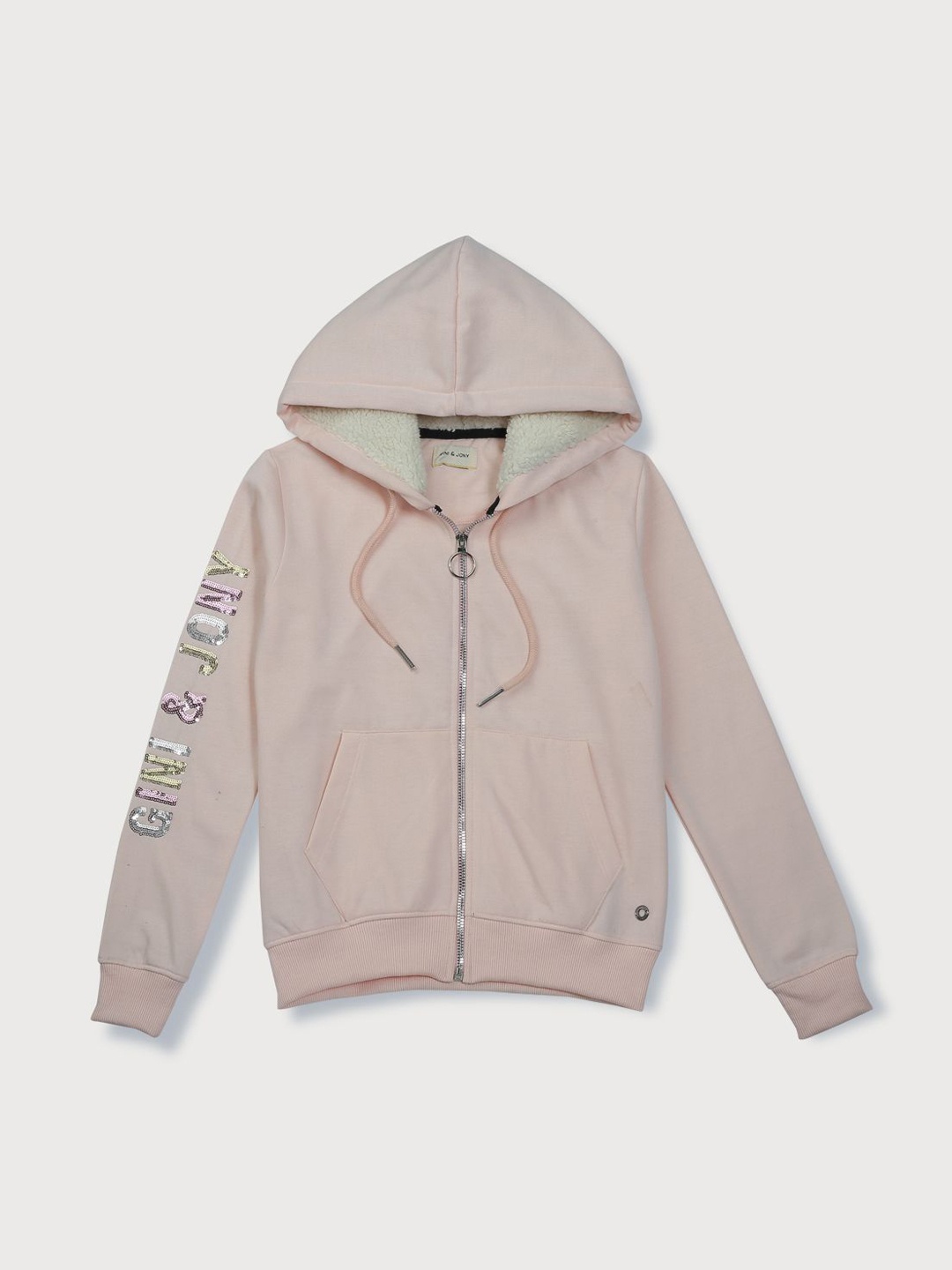 

Gini and Jony Girls Hooded Bomber Jacket, Pink