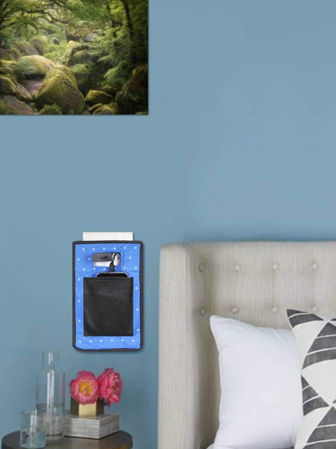 

prettykrafts Blue & Black Reusable Multi-Utility Organisers