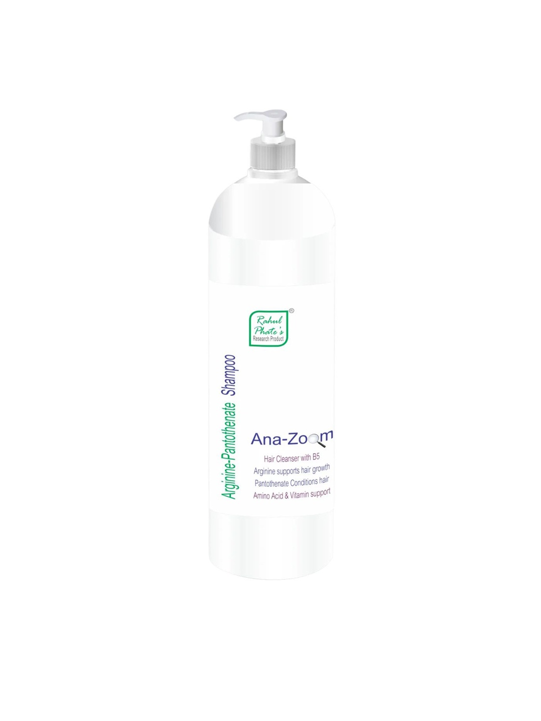 

Rahul Phate Research Product Ana-Zoom Scalp Care Arginine Pentothenate Shampoo - 1000ml, White