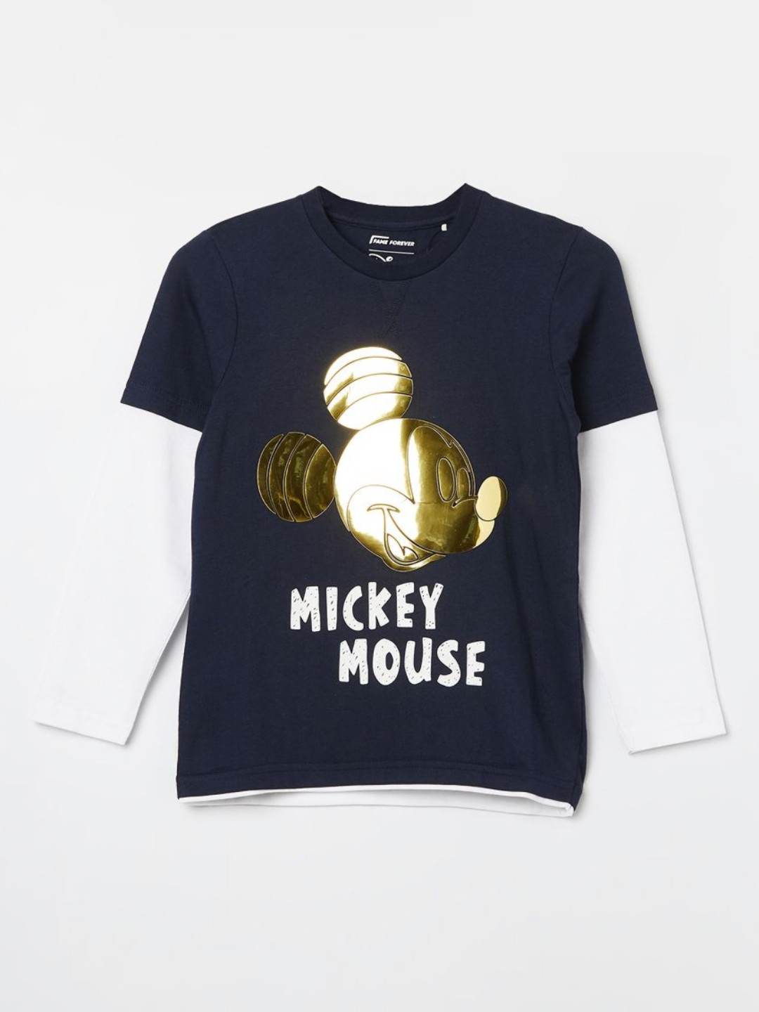 

Fame Forever by Lifestyle Boys Blue Disney-Mickey Mouse T Shirt, Navy blue