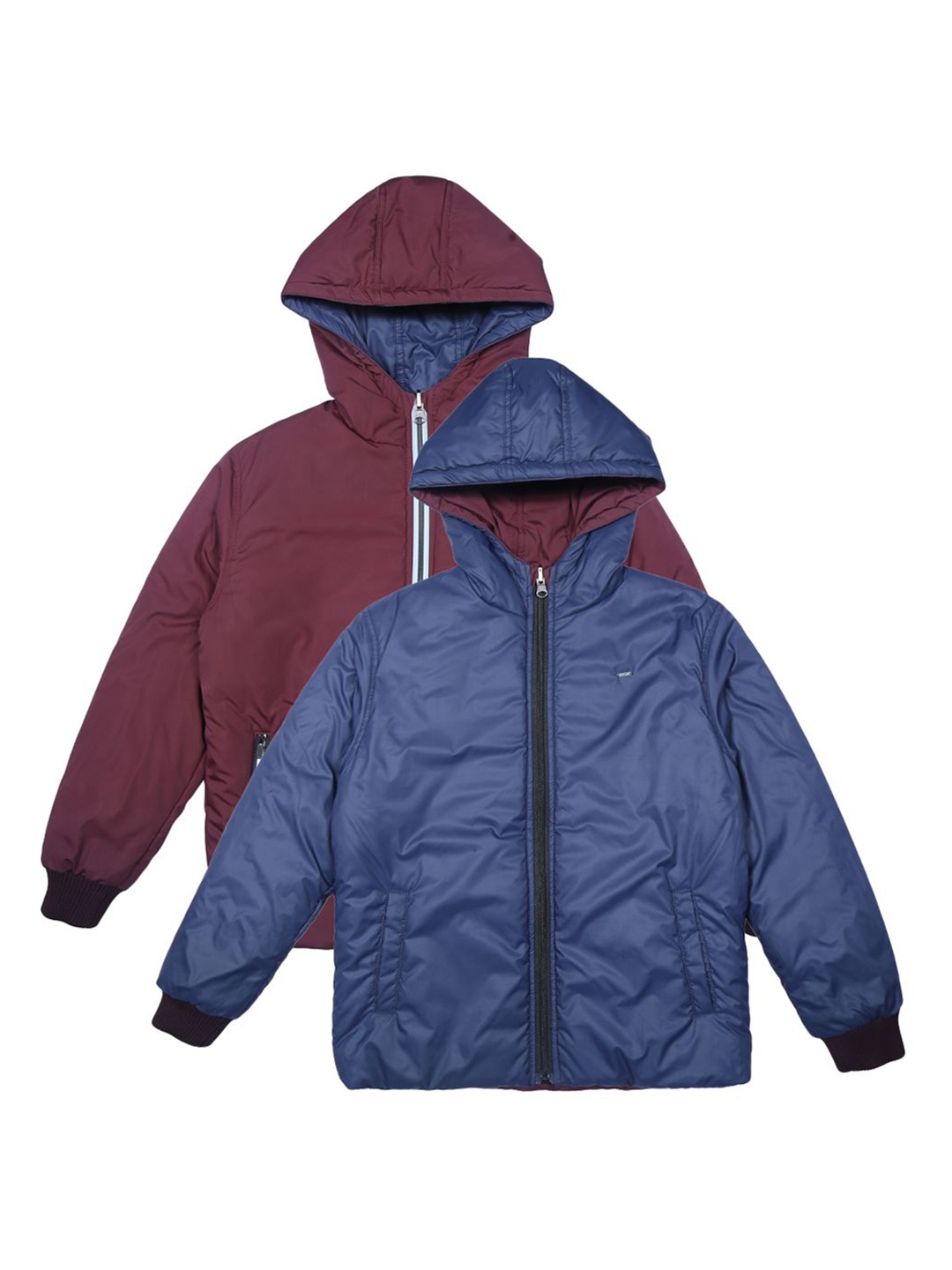 

Gini and Jony Boys Reversible Puffer Jacket, Maroon