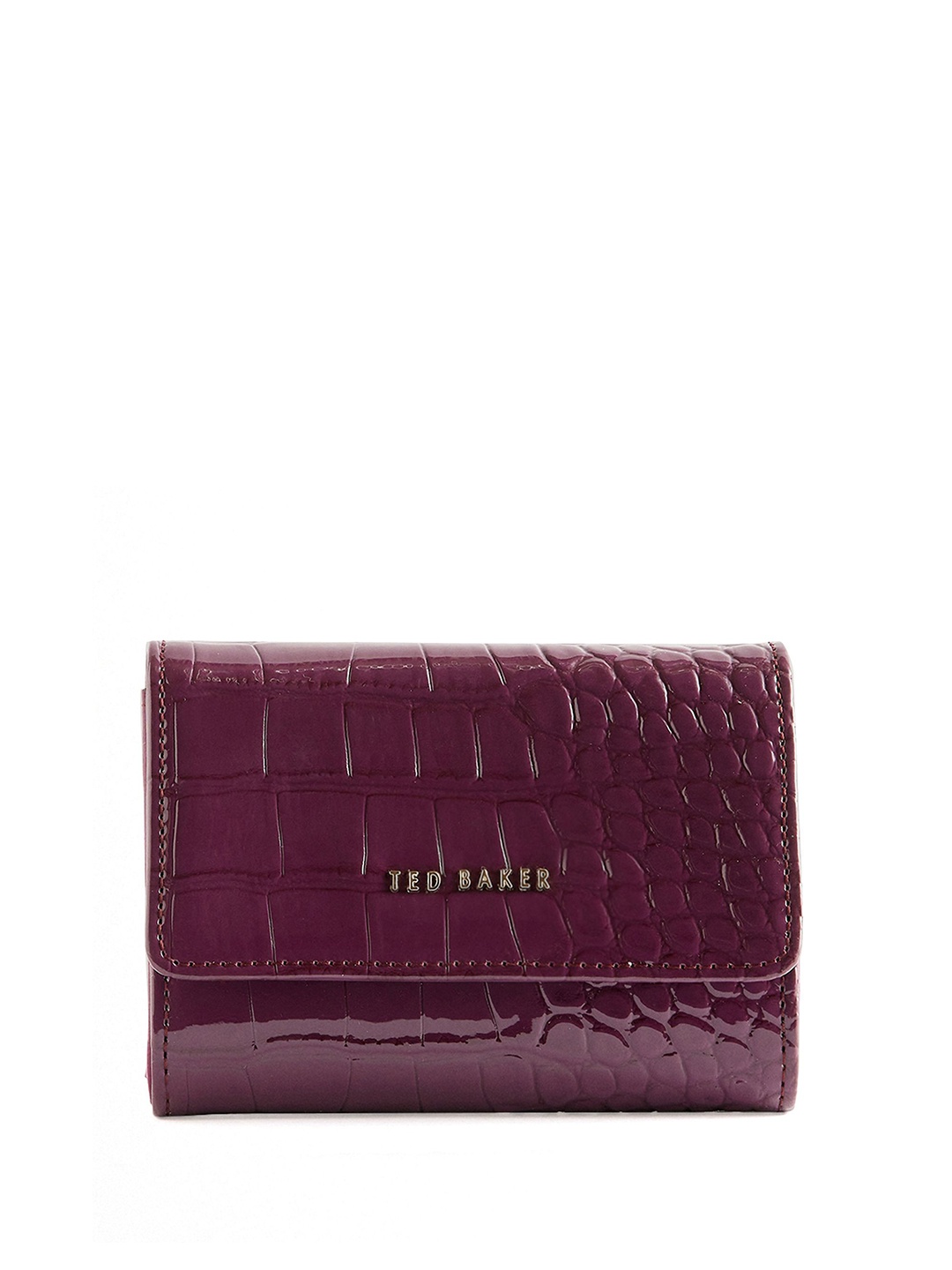 

Ted Baker Women Textured PU Envelope, Red