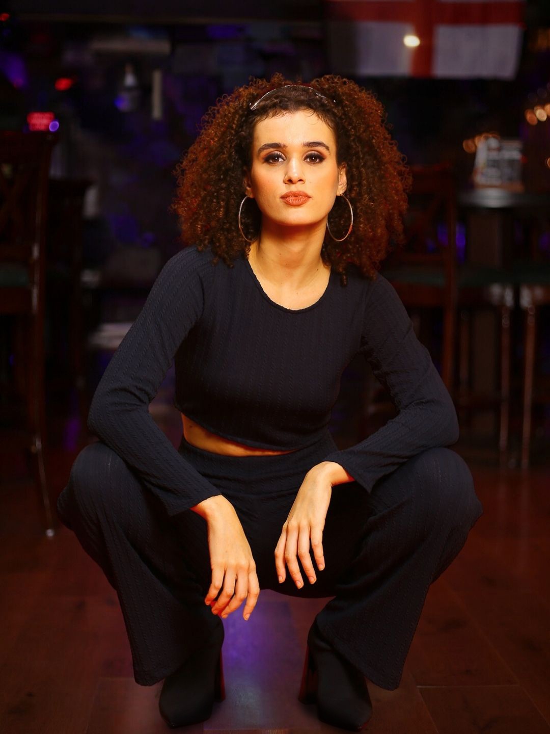 

StyleCast X SERA Crop Top, Black