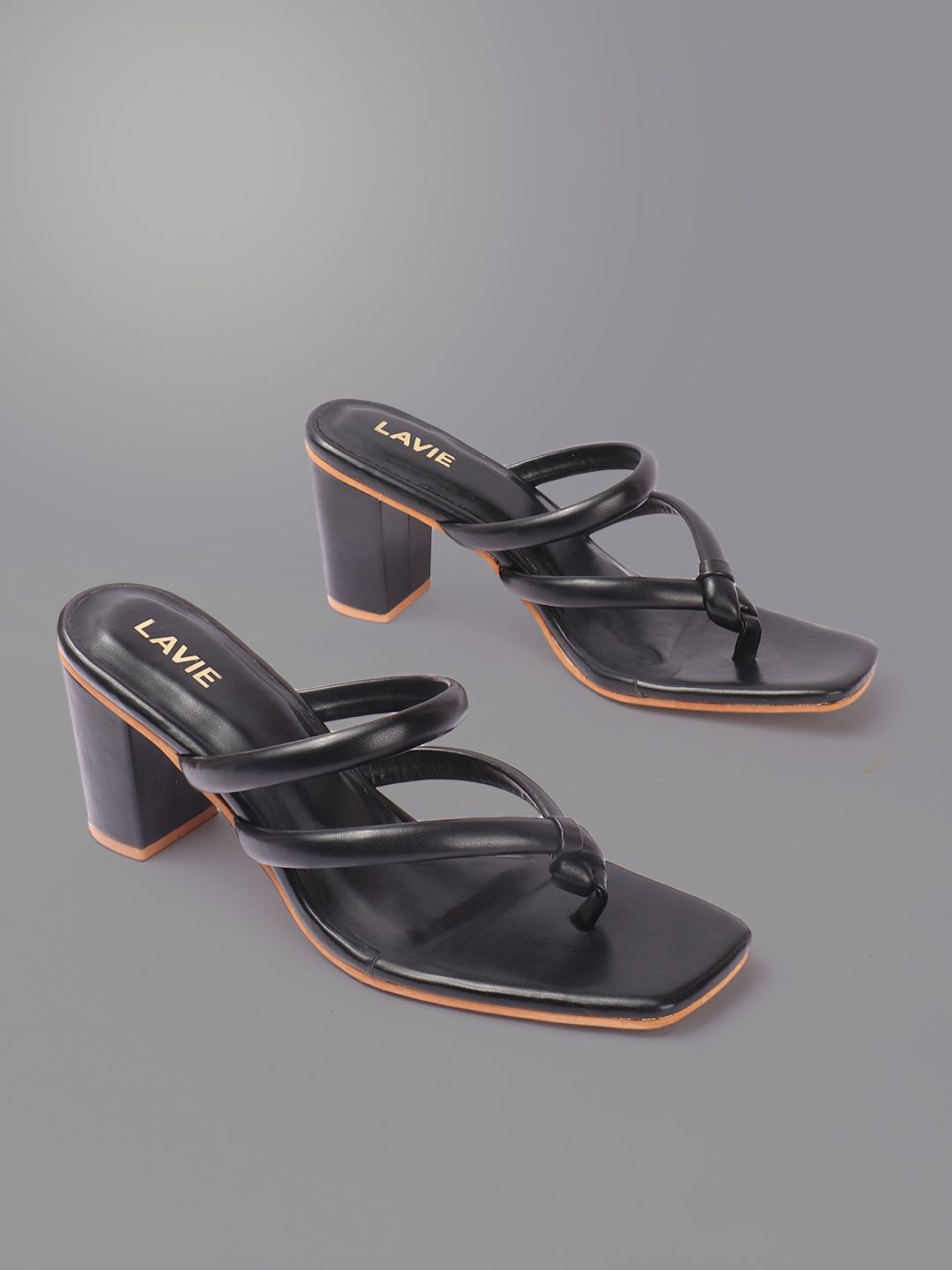 

Lavie Party Block Sandals, Black