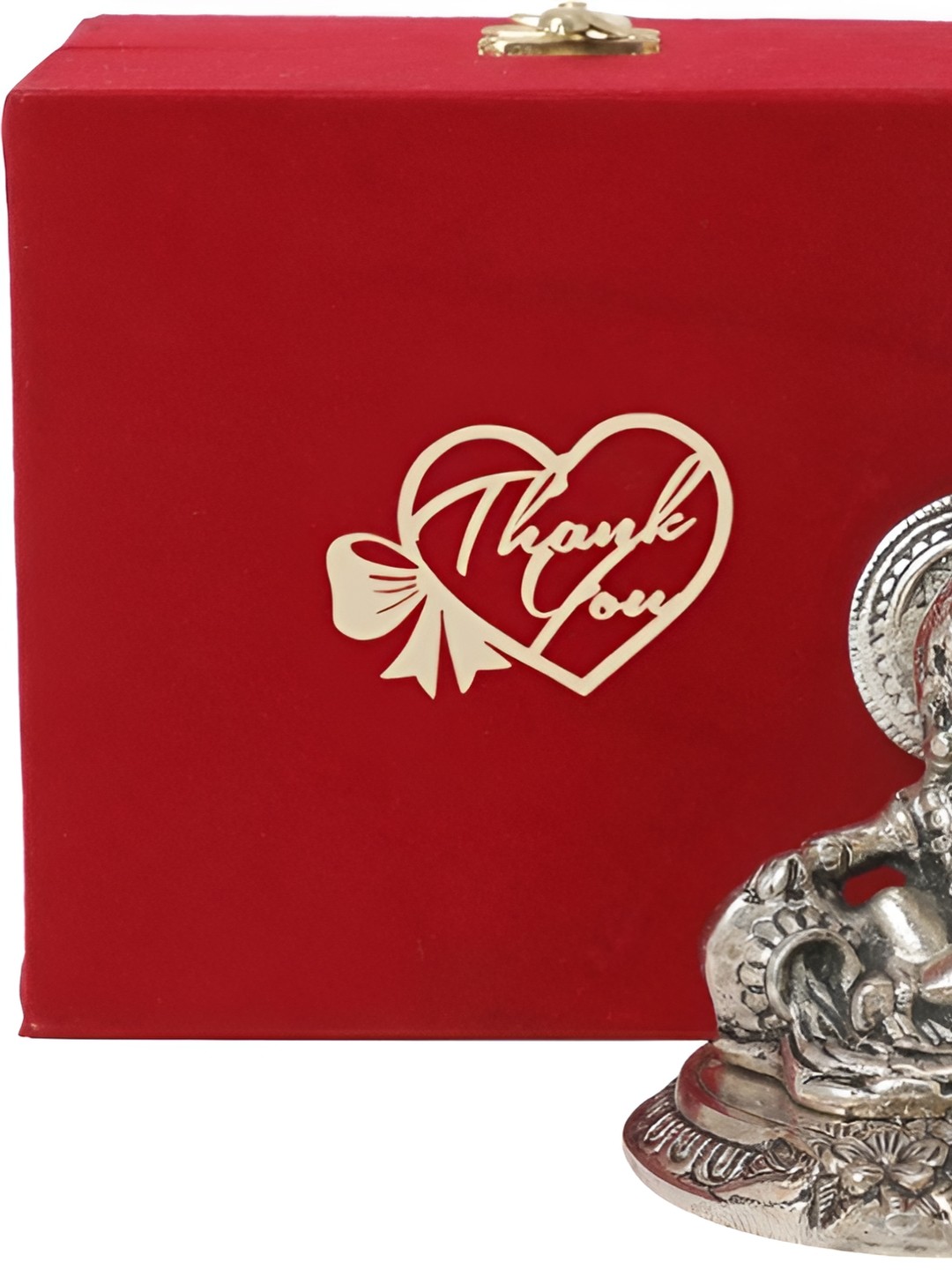 

INTERNATIONAL GIFT Silver-Toned Religious Figurine Showpiece
