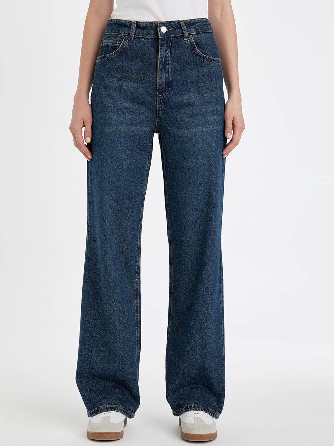 

DeFacto Women Trousers, Blue
