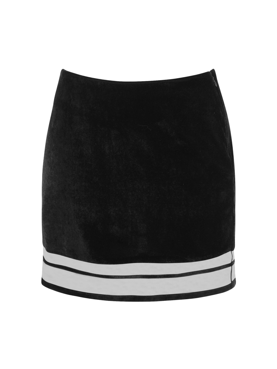 

Bunny Corset Knitted Pencil Women Mini Skirts, Black