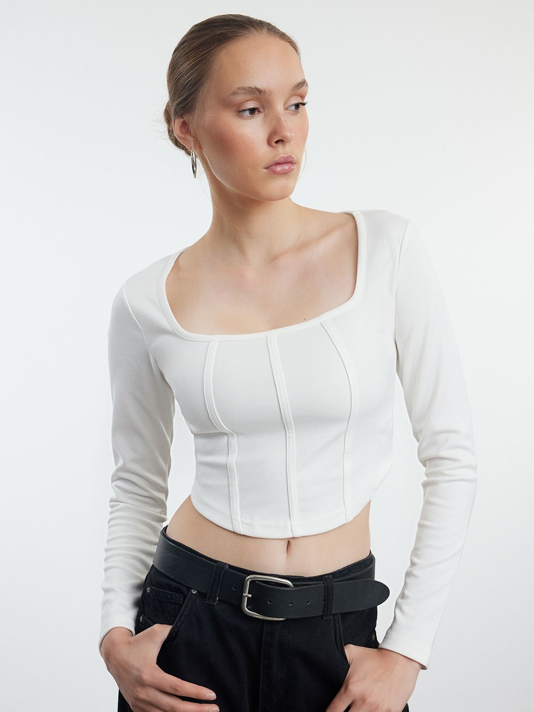

Trendyol Crop Top, Na