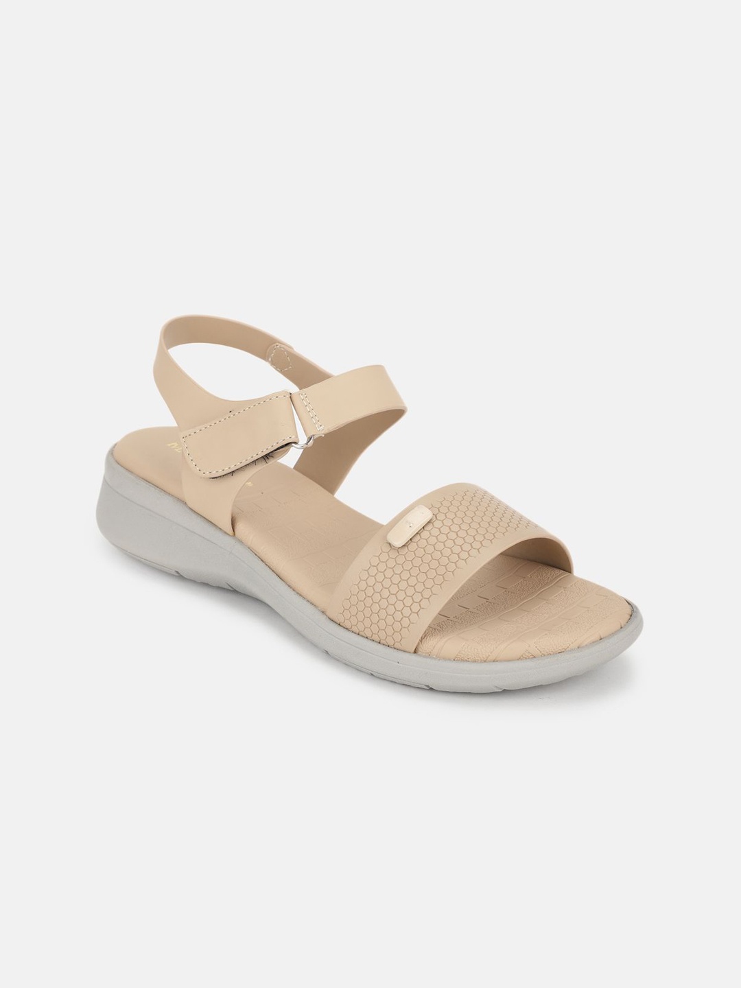 

Marc Loire Women Comfort Sandals with Buckles, Cream