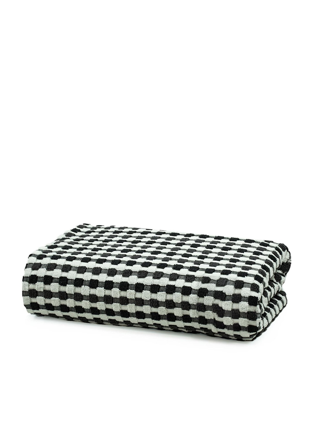 

Anko Black & White Textured Pure Cotton Hand Towel