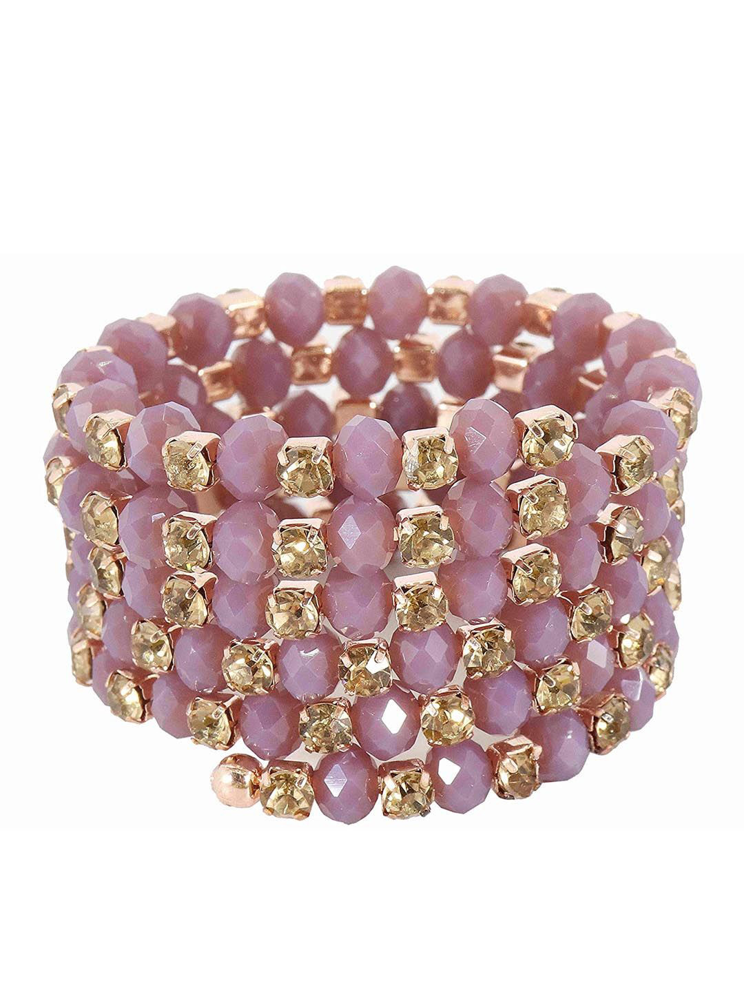 

ZULKA Women Bangle-Style Bracelet, Purple