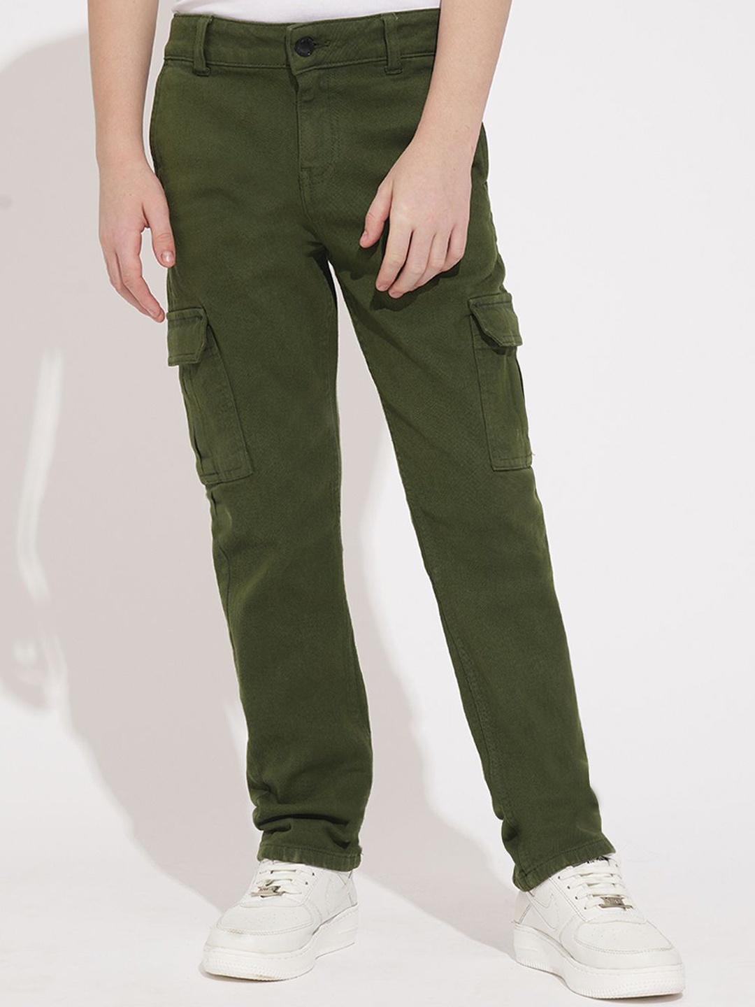 

Jack & Jones Junior Boys Stretchable Jeans, Olive