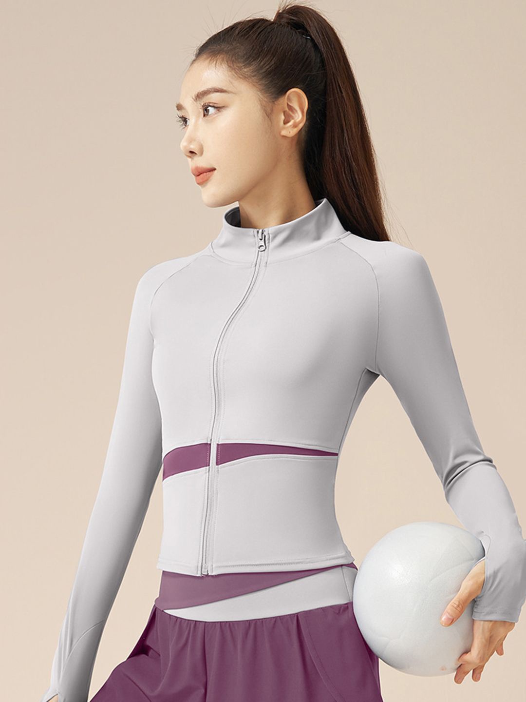 

StyleCast Women Sporty Jacket, Grey