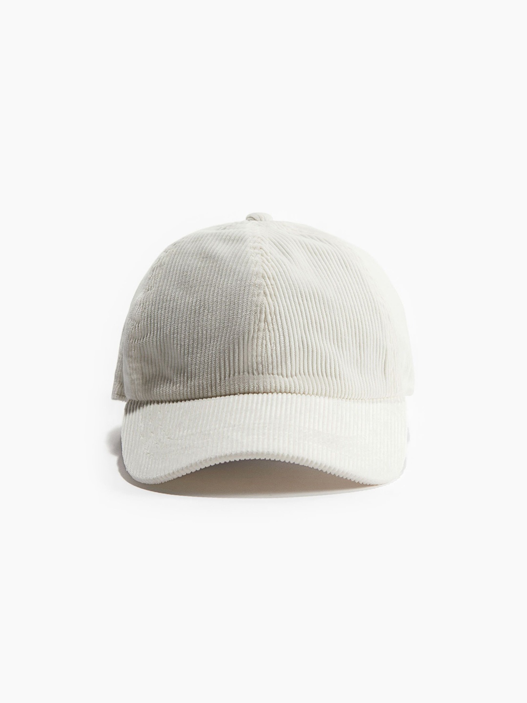 

H&M Men Corduroy Cap, White