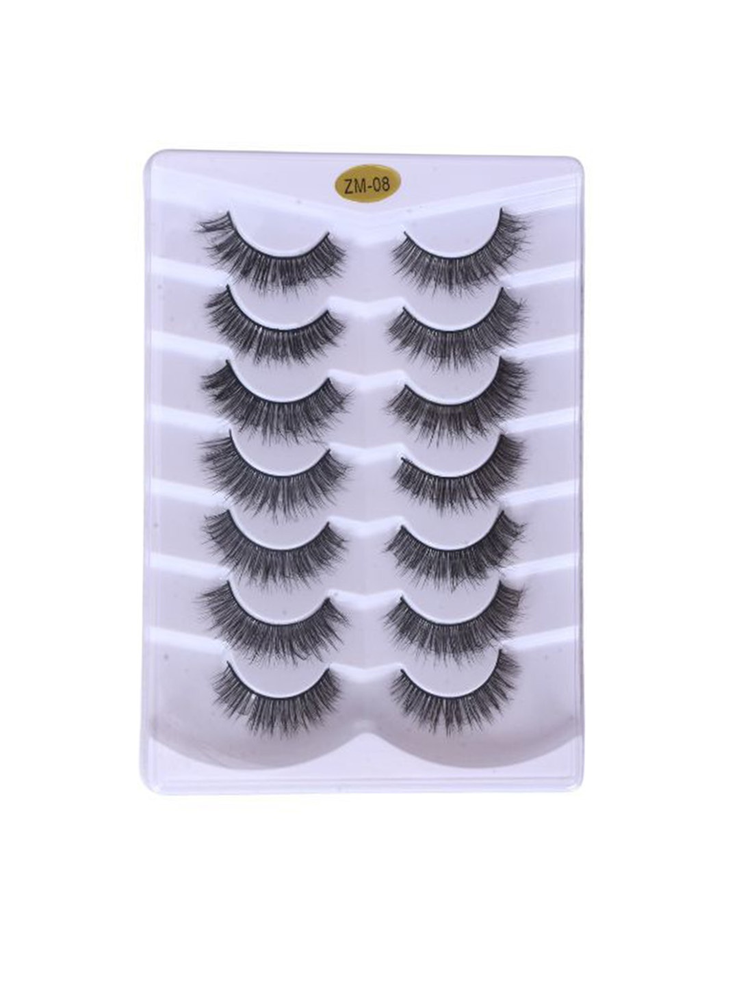 

Makeup By Siti Set of 7 GlamorousLash 3D Natural False Eyelashes - Black