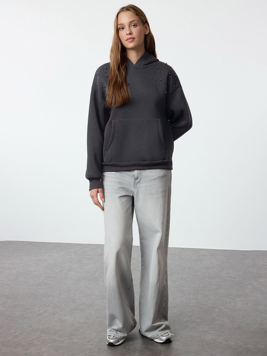 

Trendyol Women Sweatshirt, Na