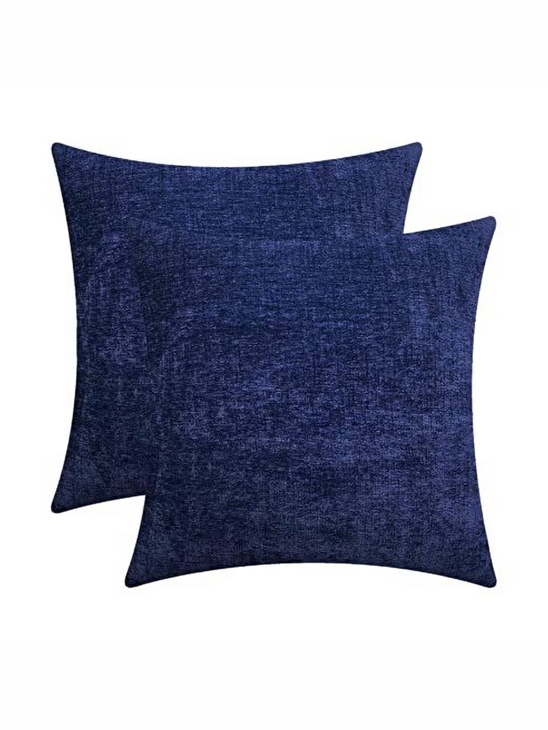 

Lushomes Blue Set of 2 Abstract Square Cushion Covers