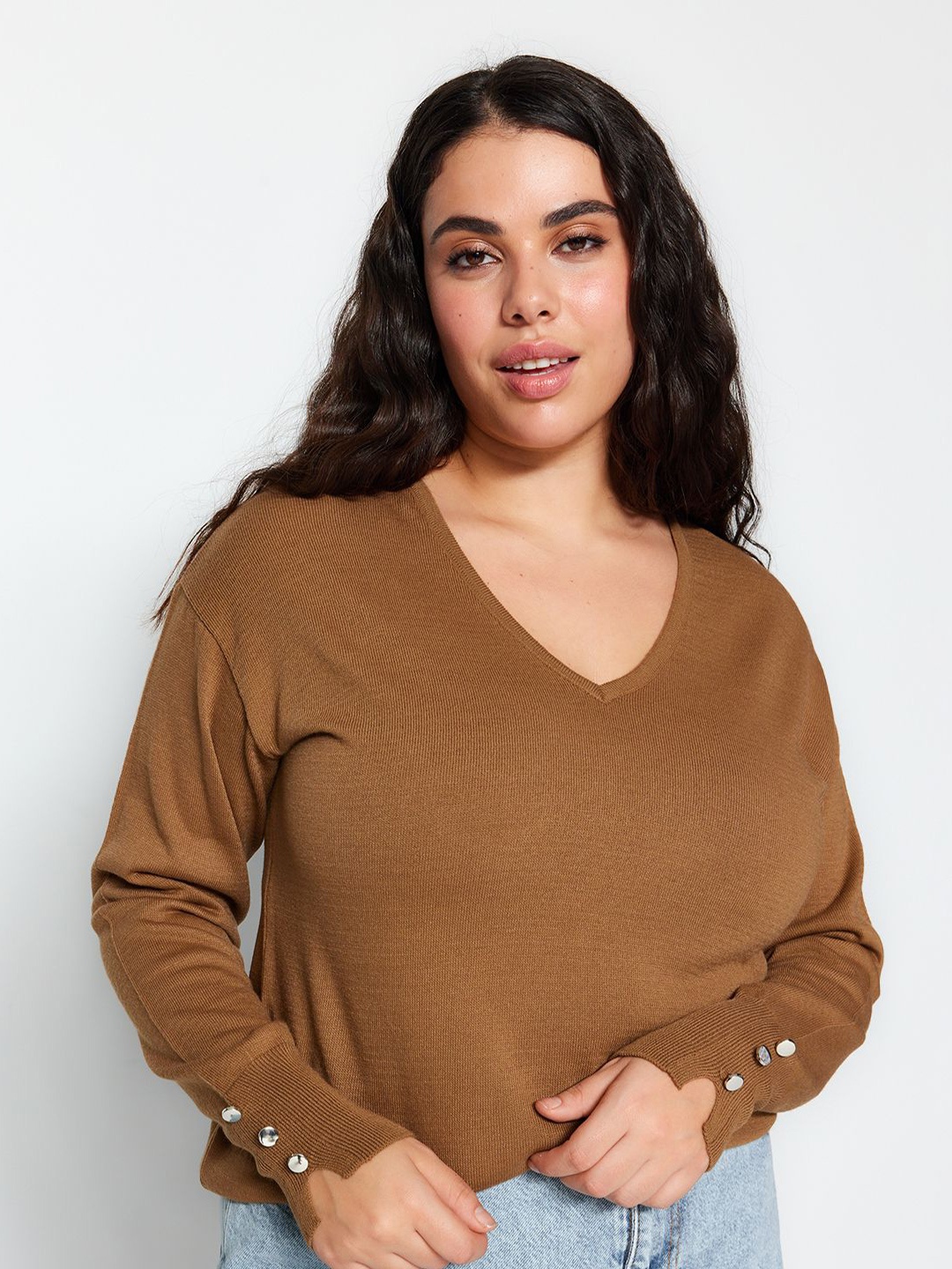 

Trendyol Women Pullover, Brown