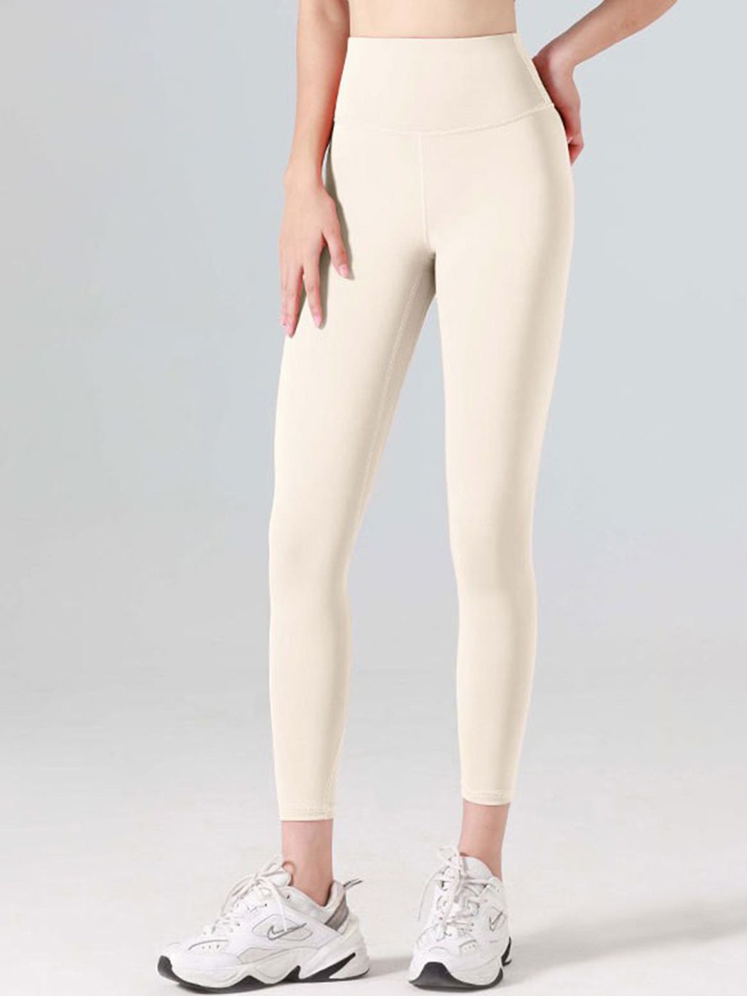 

StyleCast Women Ankle-Length Tights, Cream