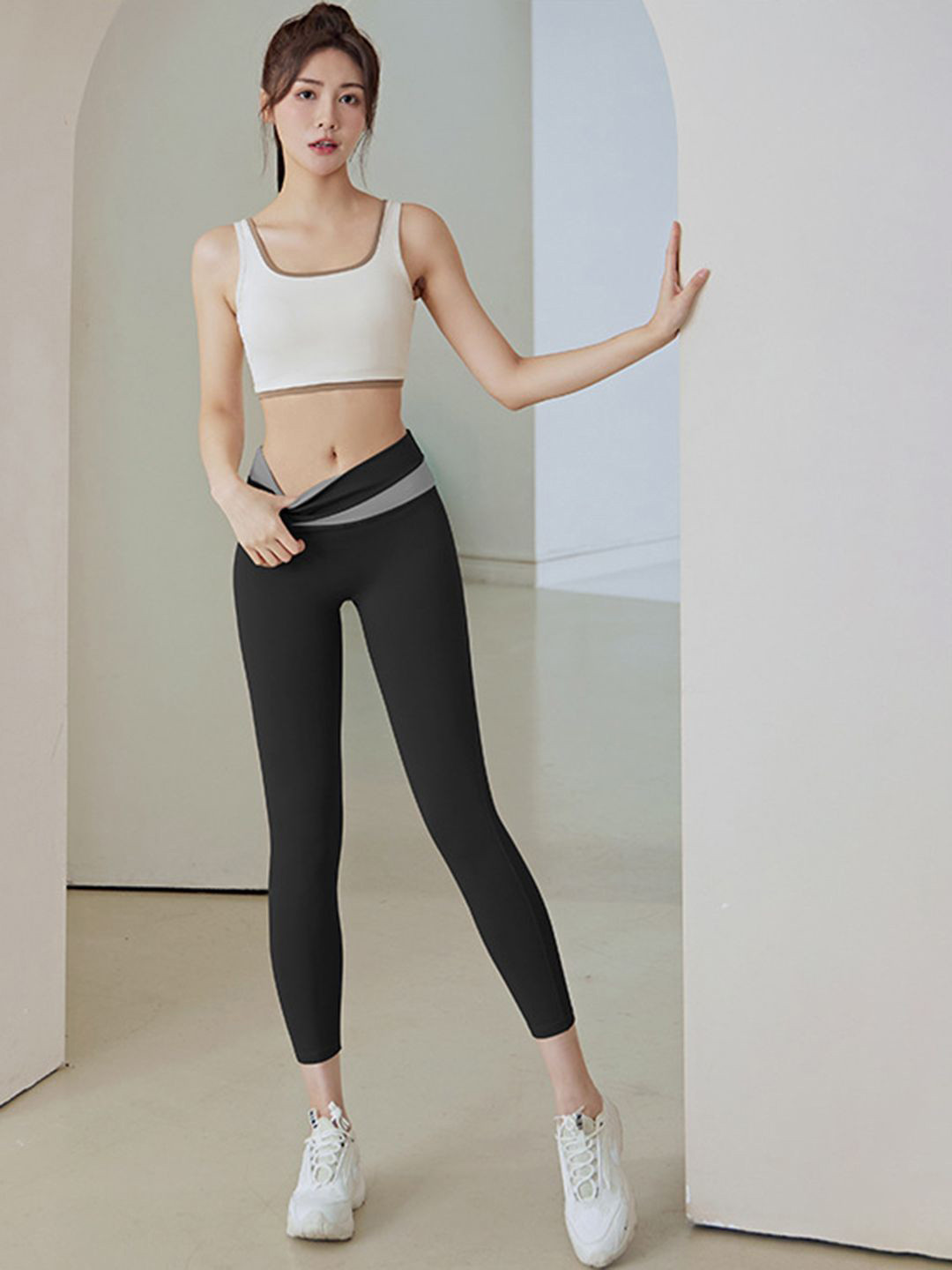 

StyleCast Women Top & Tights Tracksuits, White