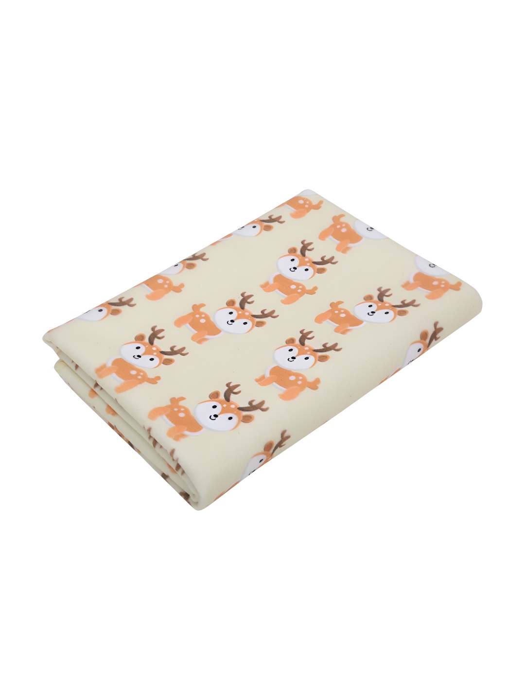 

AHC Beige & White Printed Breathable Mattress Protector