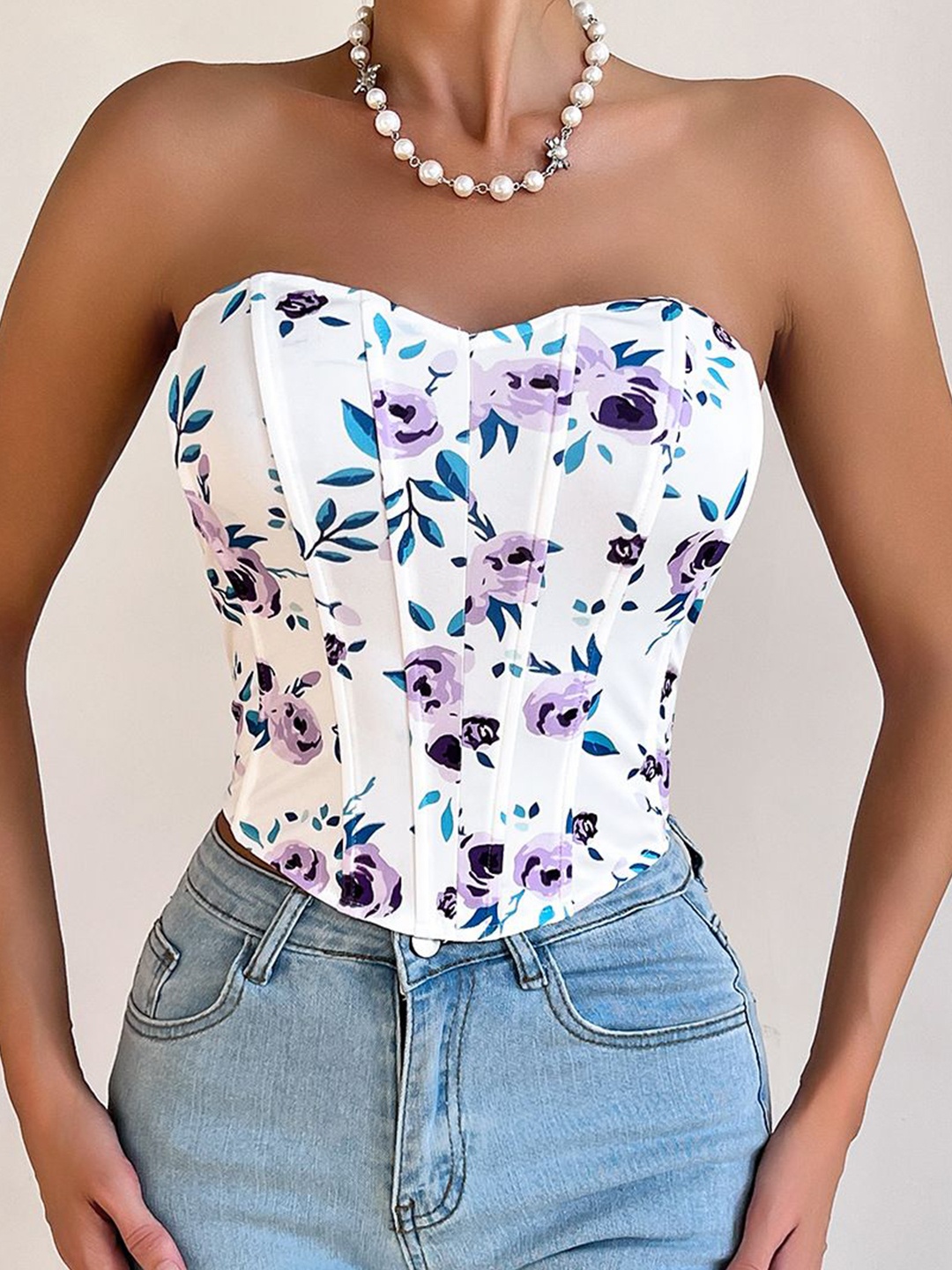 

HERE&NOW Print Tank Top, Purple