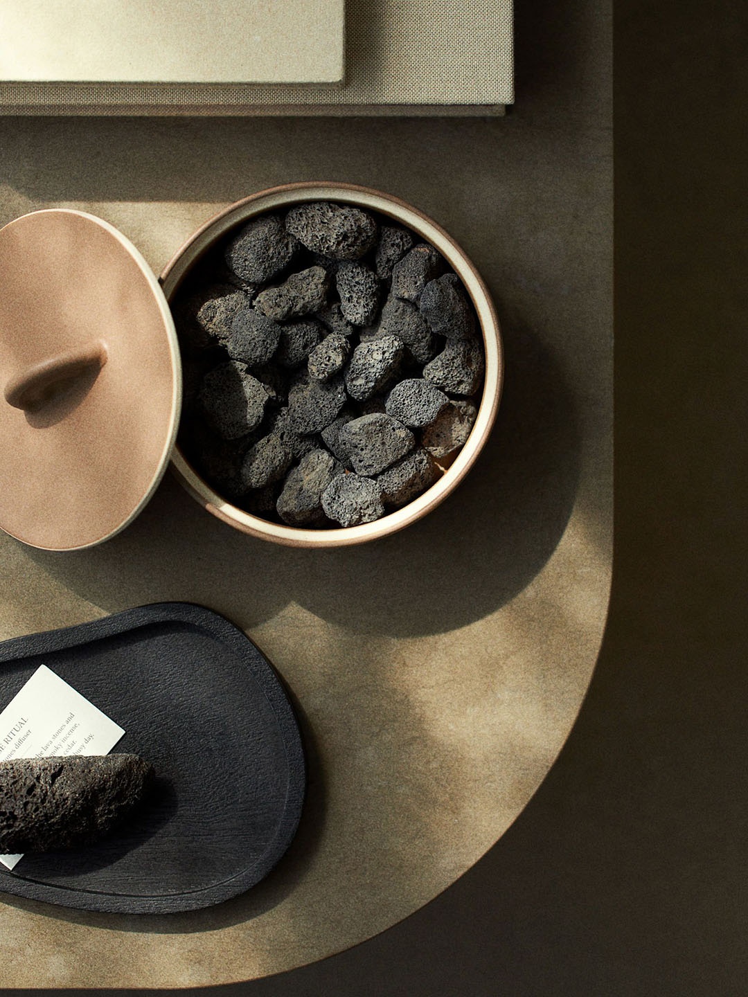 

H&M Beige Lava-Stone Diffuser