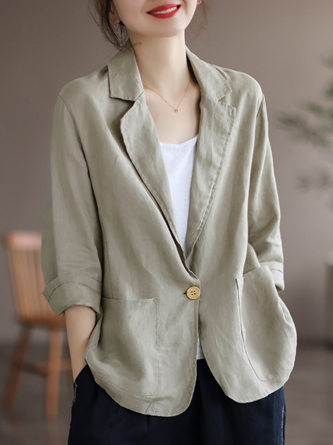 

StyleCast x Revolte Women Outdoor Tailored Jacket, Grey