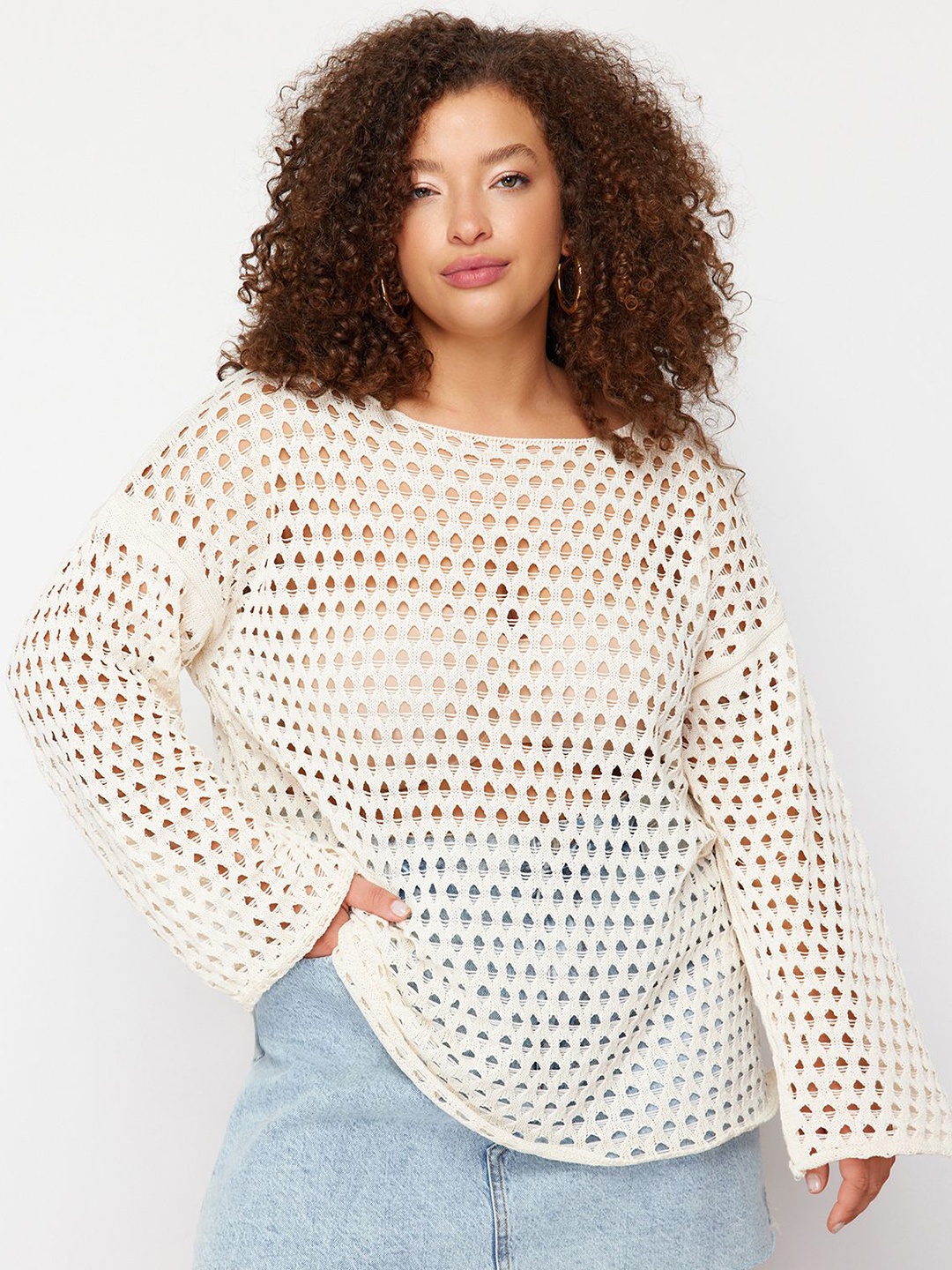 

Trendyol Women Pullover, Off white