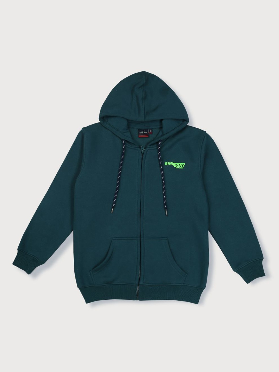 

Gini and Jony Boys Bomber Jacket, Teal