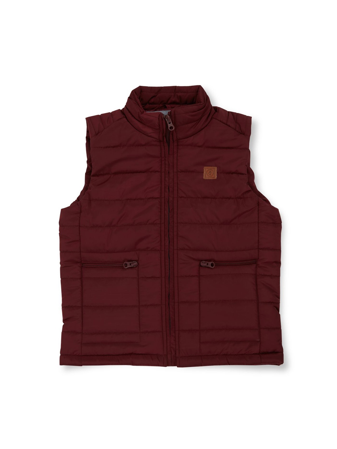 

Gini and Jony Boys Puffer Jacket, Maroon